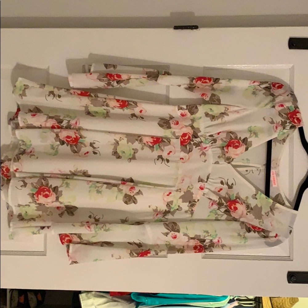 Short floral dress